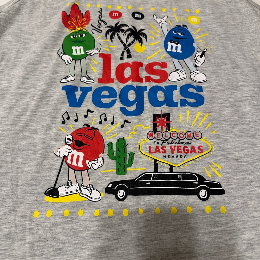M&M'S Las Vegas Gray Tank Children’s XL - Picture 2 of 6